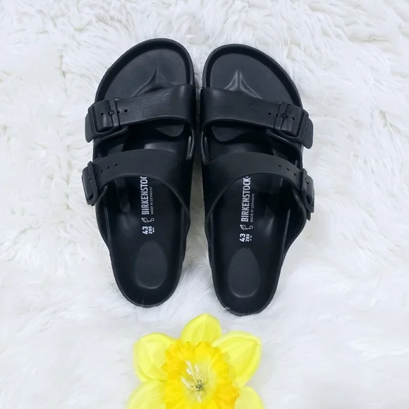 サンダル BIRKENSTOCK Men Sandals 1026789096 BLACK Birkenstock Arizona Eva Sandal in Black - Lightweight